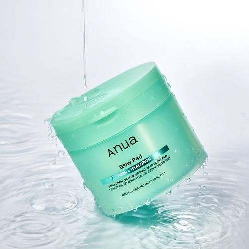 ANUA PDRN 100 HYALURONIC ACID GLOW PAD 180ml - Image 1