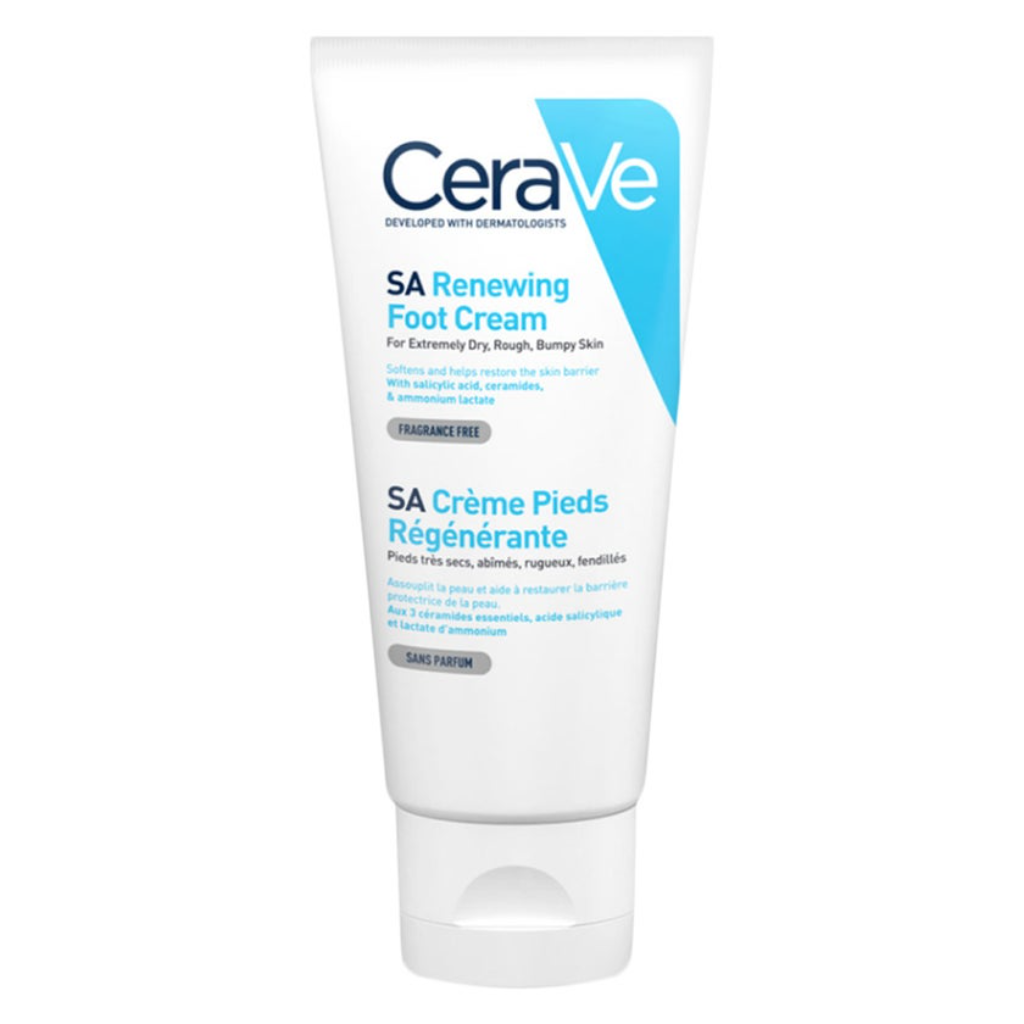 CeraVe SA Renewing Foot Cream With Salicylic Acid For Dry, Rough, Bumpy Skin 88ml - Image 1