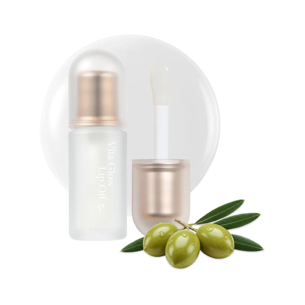 Axis-Y Vita Glow Lip Oil Dreamy Olive 4Ml - Image 1