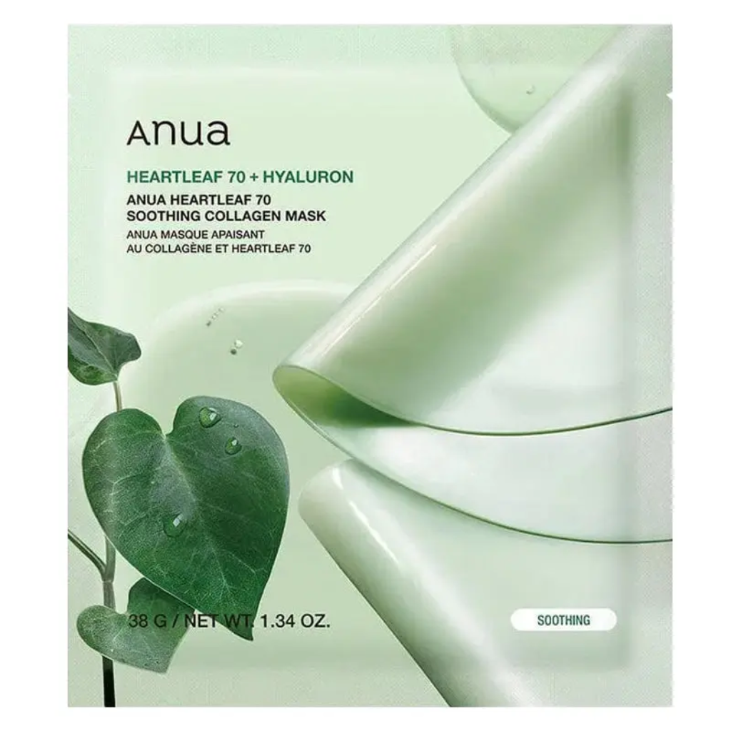 Anua Heartleaf 70 Soothing Collagen Mask - Image 1