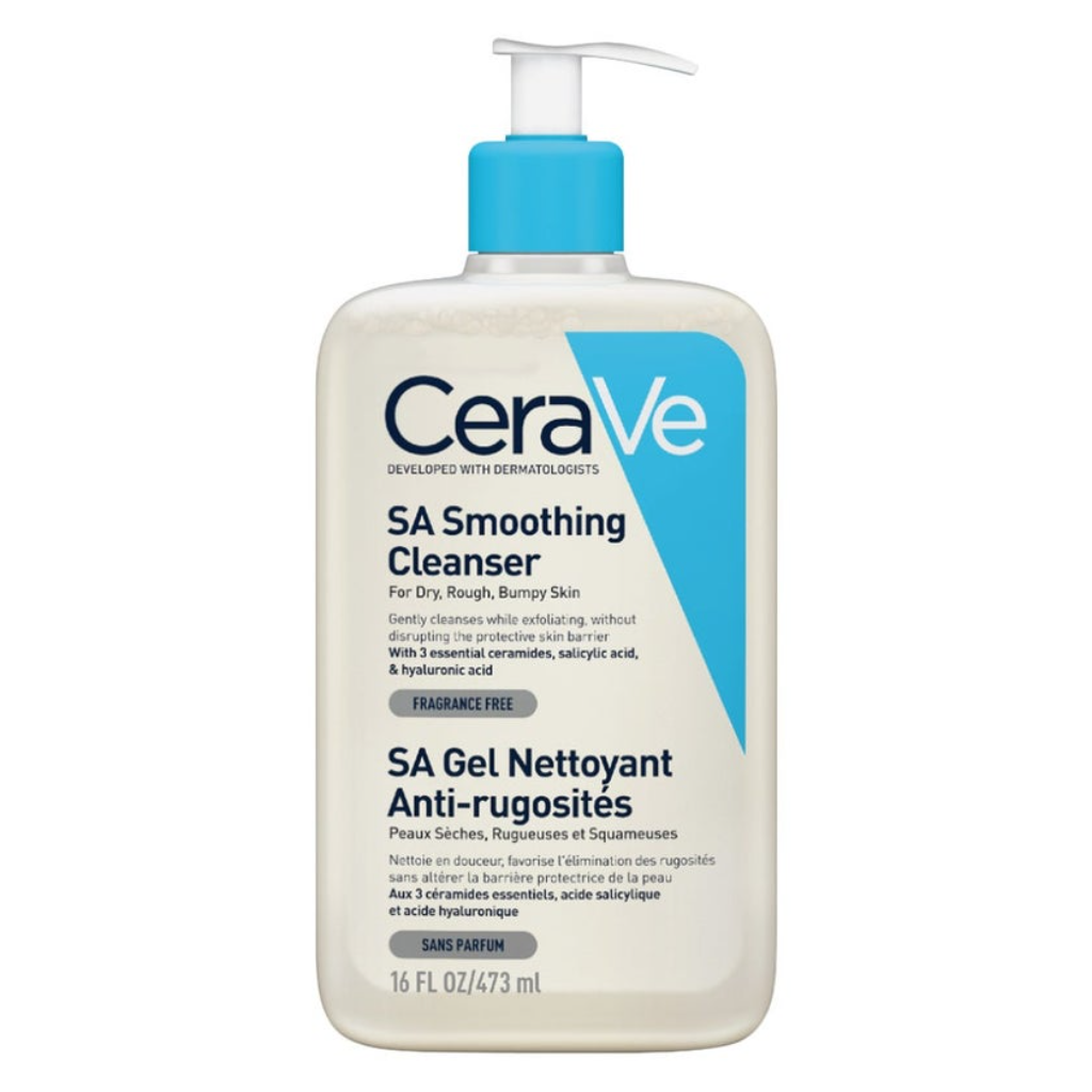 CeraVe SA Smoothing Cleanser, Dry, Rough & Bumpy Skin 473ml - Image 1