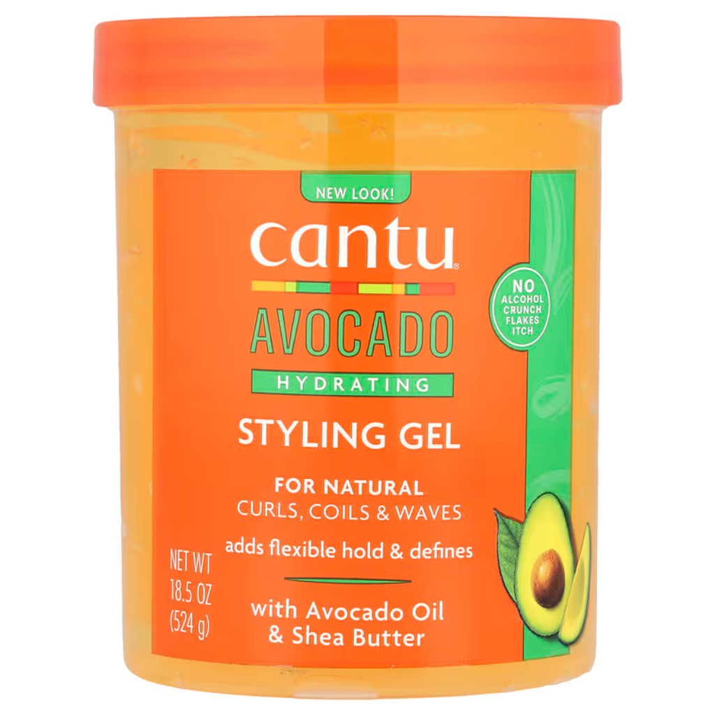 Cantu, Avocado Hydrating Styling Gel, 18.5 oz (524 g) - Image 1