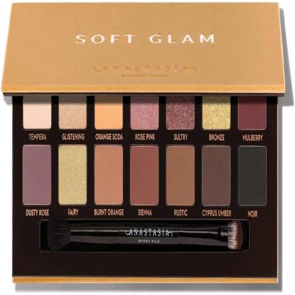 Anastasia Beverly Hills Soft Glam Eye Shadow Palette, 14 Count (Pack Of 1) - Image 1