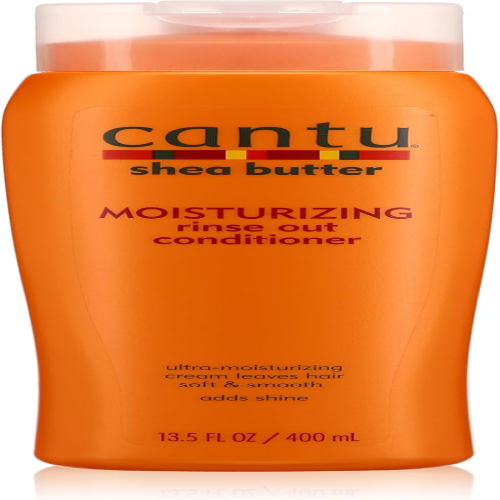 Cantu Shea Butter Moisturizing Rinse Out Conditioner, 13.5oz (400ml) - Image 1