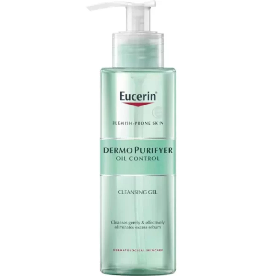 New Project - 2024-11-10T205304.917 Eucerin Dermo Purifyer Oil Control Cleansing Gel For Blemish Prone Skin 200ml - Image 1