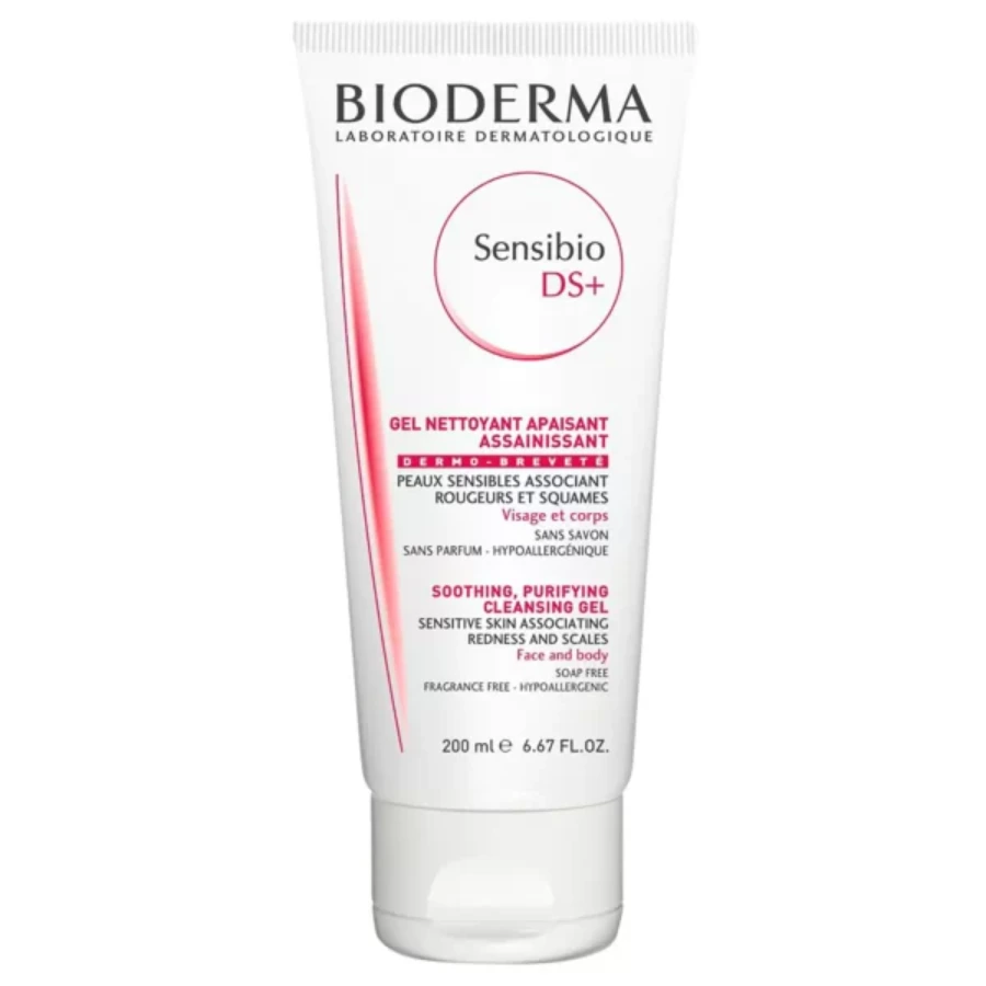 Bioderma Sensibio Ds+ Soothing Purifying Cleansing Gel 200ml - Image 1