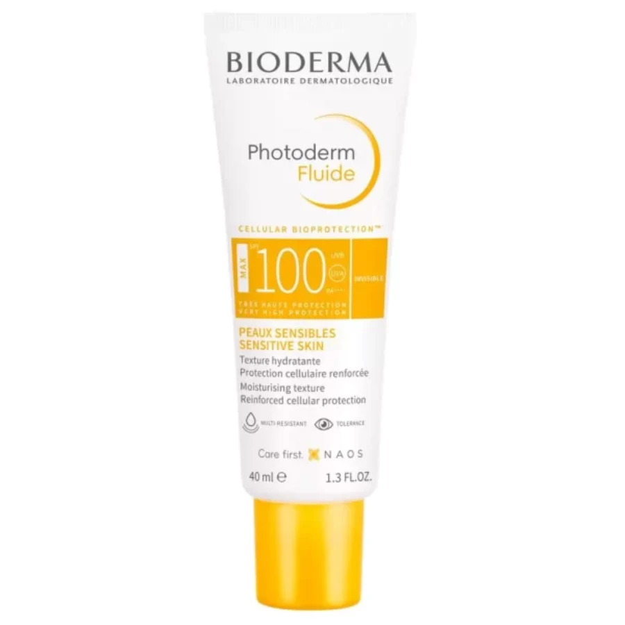 Bioderma Photoderm Fluide MAX SPF100 Invisible Maximum Sensory Protection for Sensitive Skin 40ml - Image 1