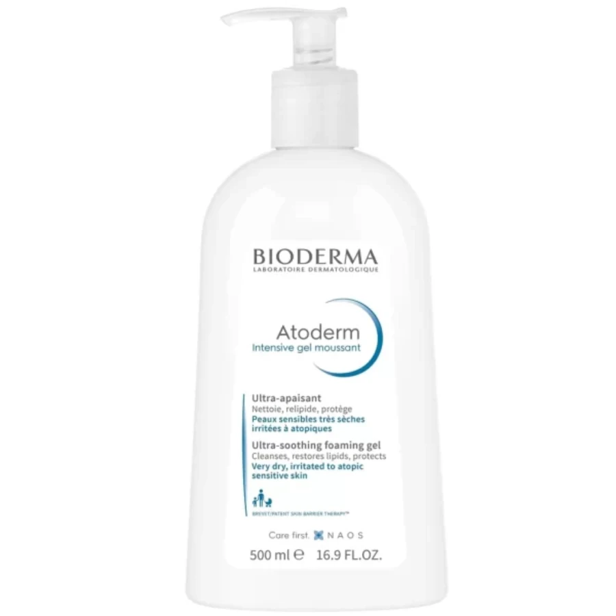 New Project - 2024-11-16T085324.457 Bioderma Atoderm Intensive Foaming Gel for Face & Body 500ML - Image 1