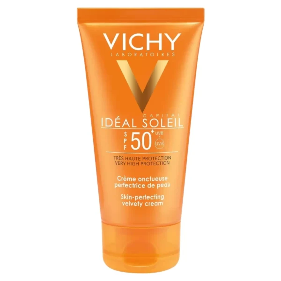 Vichy SPF50+ Dry Touch Velvety Cream 50ml B1G1 Offer - Image 1