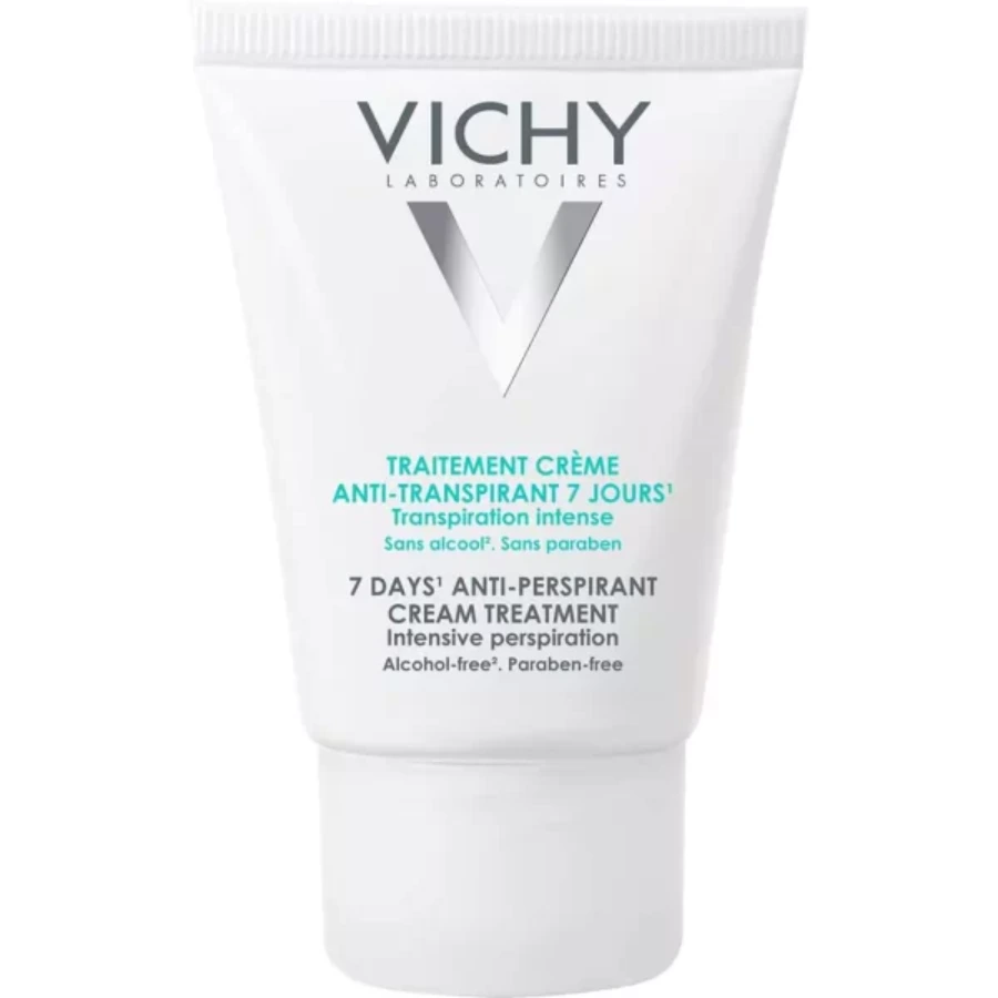 Vichy 7 Day Treatment Anti-Perspirant Cream 30ml - Image 1