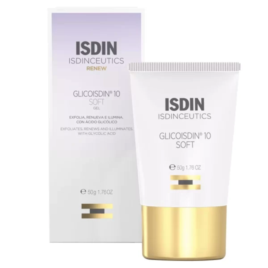New Project - 2024-11-24T122017.065 Isdin Glicoisdin 10 Soft, Exfoliating Glycolic Acid Face Gel 50g - Image 1