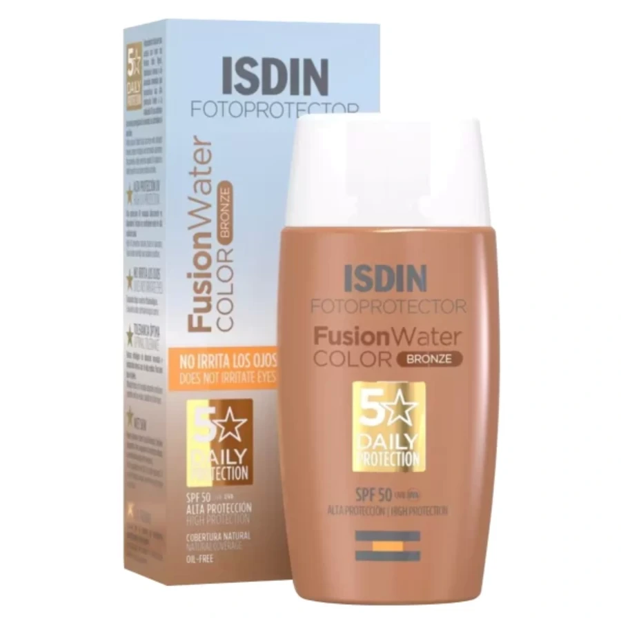 Isdin Fotoprotector Fusion Water Color SPF 50 Bronze 50ml - Image 1