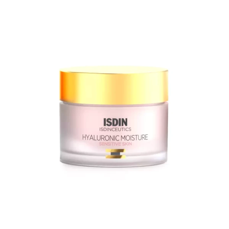 Isdin Isdinceutics Hyaluronic Moisture, Facial Cream With Hyaluronic Acid For Sensitive Skin 50ml - Image 1