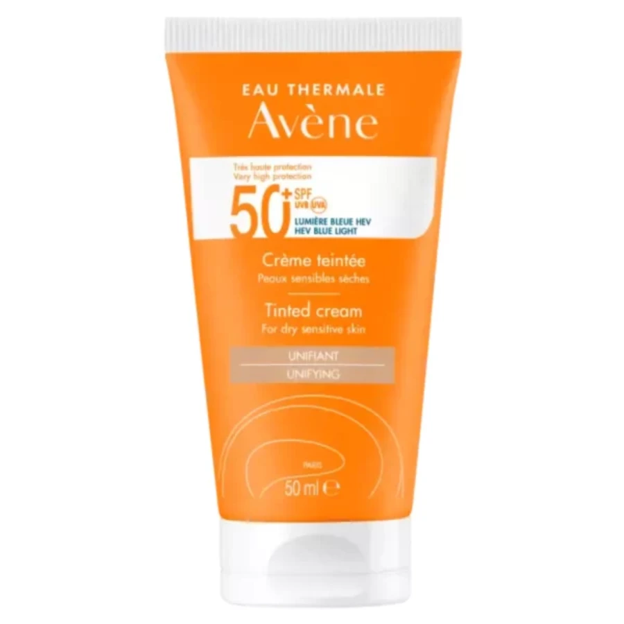 Avène Suncare SPF 50+ Tinted Sunscreen Cream 50ml - Image 1