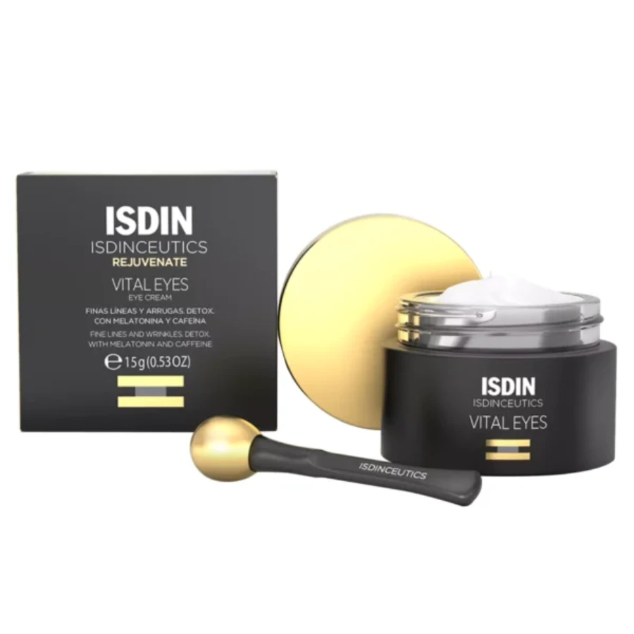 New Project (41) Isdin Isdinceutics Vital Eyes, Repairing Night Eye Cream With Melatonin 15g - Image 1