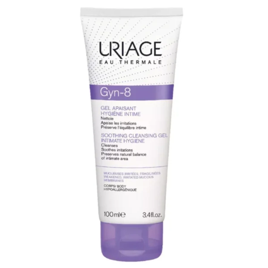 Uriage Gyn-8 Soothing Intimate Cleansing Gel 100ml - Image 1