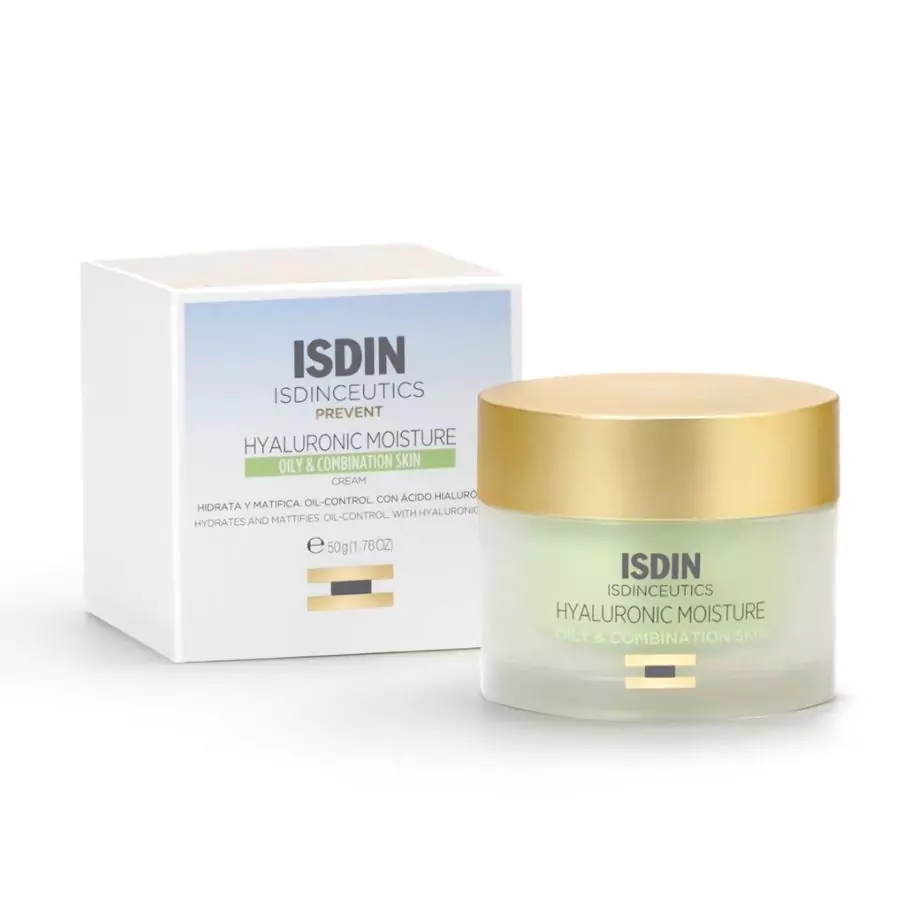 isdin-isdinceutics-hyaluronic-moist-moisturizer-cream-for-oily-combination-skin-50ml-1-66a418eb00668.webp Isdin Isdinceutics Hyaluronic Moist, Moisturizer Cream For Oily & Combination Skin 50ml - Image 1