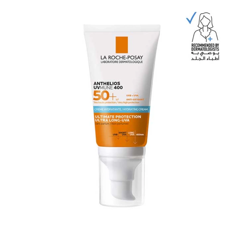 La Roche Posay Anthelios Uvmune400 [SPF50+] Hydrating Cream 50ml - Image 1