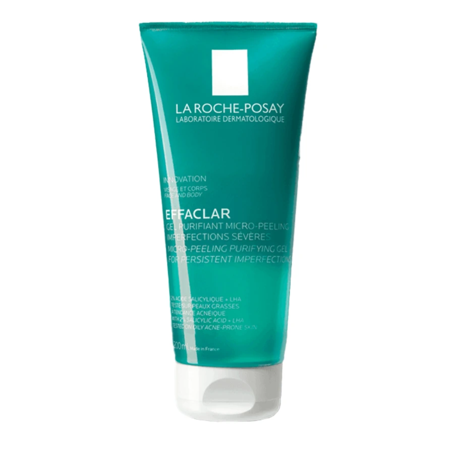 La Roche Posay Effaclar Micro-Peeling Face and Body Cleanser 200 ml - Image 1
