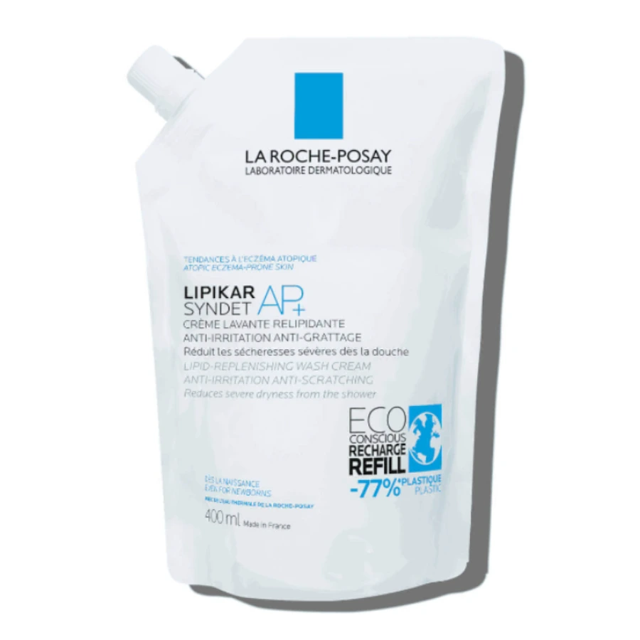 La Roche Posay Lipikar Syndet Ap+ Wash Cream Refill 400ml - Image 1