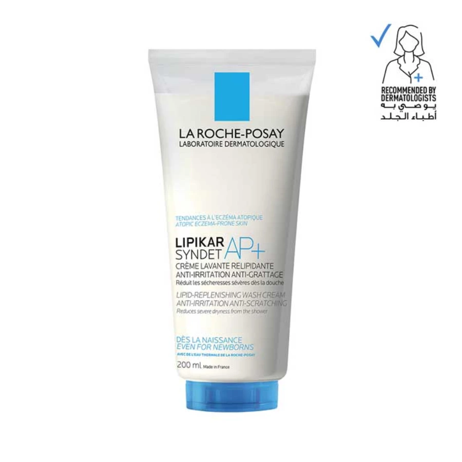 La Roche Posay Lipikar Syndet AP+ Cream Wash 200 ml - Image 1